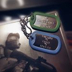 HALO Master Chief Dog Tags (Instagram)