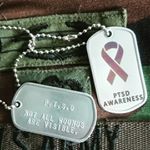 PTSD & White Star Dogtags (Instagram)